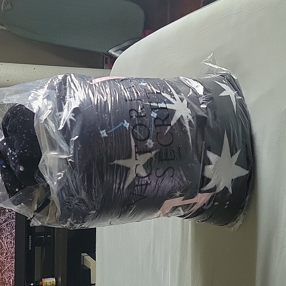 Victoria’s Secret Sherpa Blanket Moon Star Mystical Galaxy Print